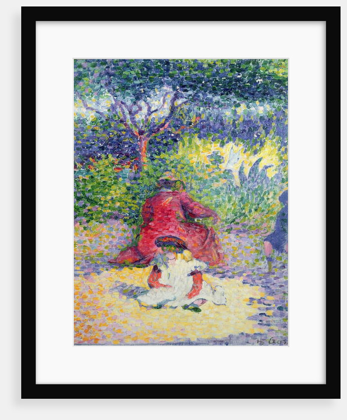 In the Garden by Henri-Edmond Cross