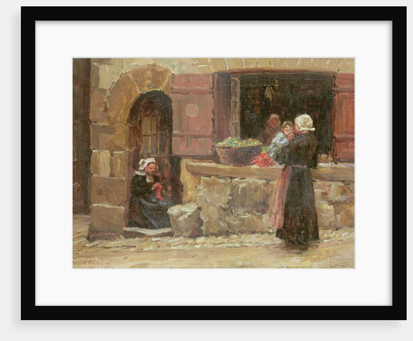 A Little Shop, Quimperle, Brittany by Terrick Williams