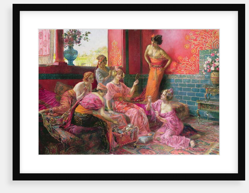 The Daughters of the Harem, 1921 by Georges Marie Rochegrosse