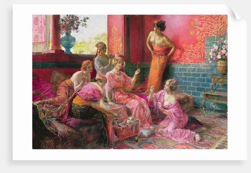 The Daughters of the Harem, 1921 by Georges Marie Rochegrosse