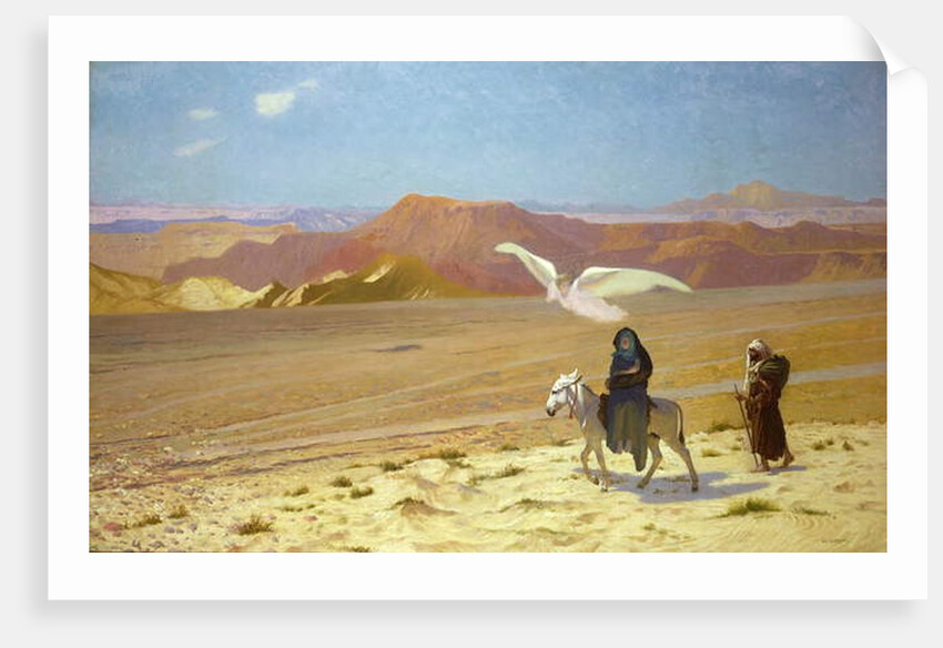 The Flight into Egypt by Jean Leon Gerome