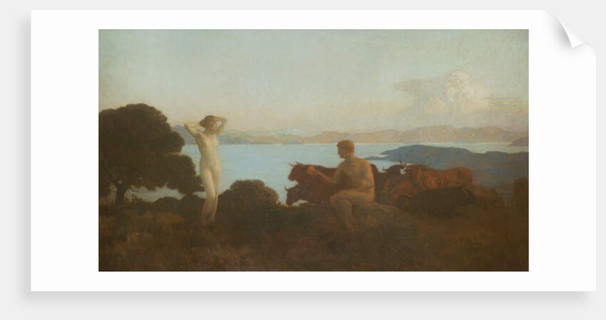 The Judgement of Paris by Marie Auguste Emile Rene Menard