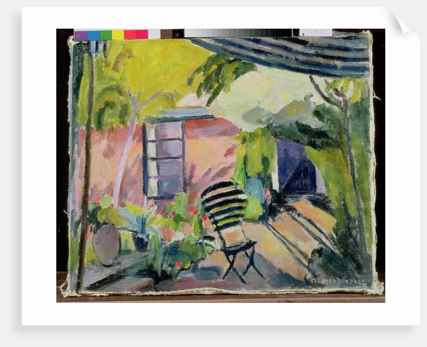 The Artist's Garden at Monsegur by Mildred Bendall