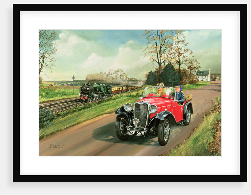 Racing the Train, 1995 by Richard Wheatland