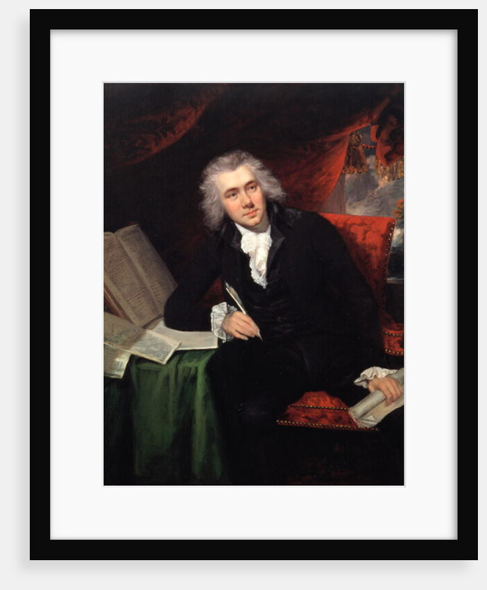 Portrait of William Wilberforce Aged 29 by John Rising