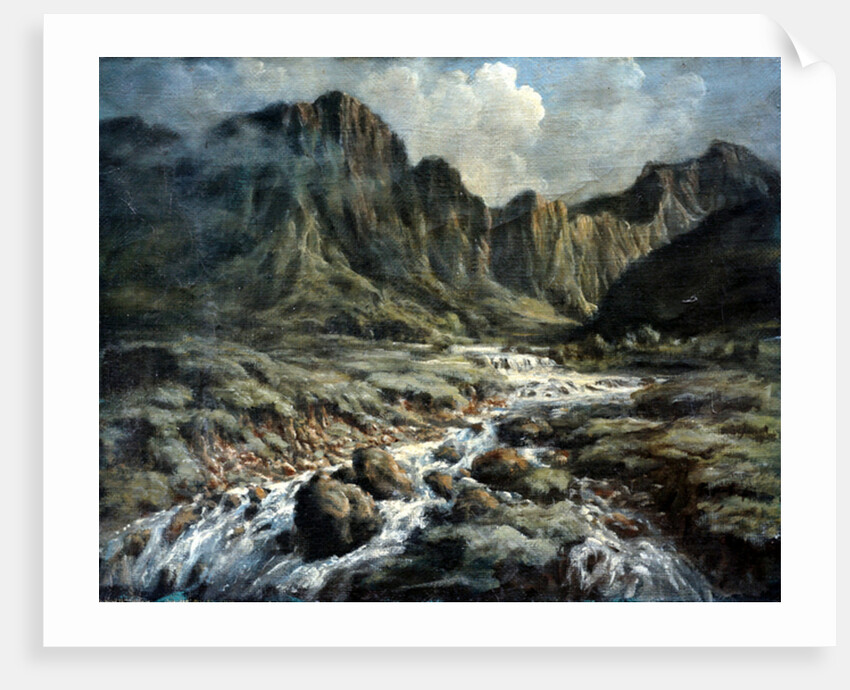 Mountain River by Richard Willis