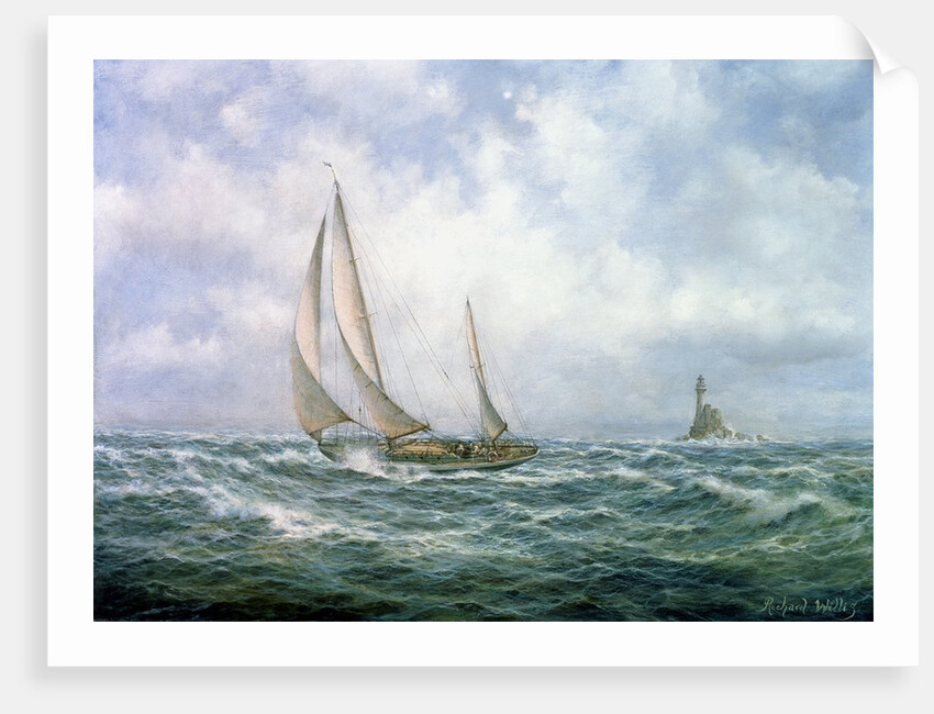 Fastnet Abeam by Richard Willis