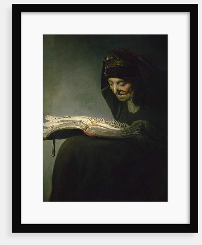 Portrait of Rembrandt's Mother by Rembrandt Harmensz. van Rijn