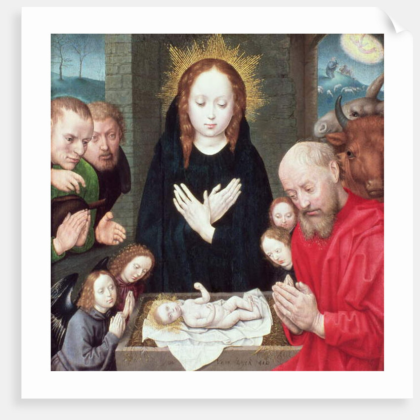 Adoration of the Shepherds by Hugo van der Goes