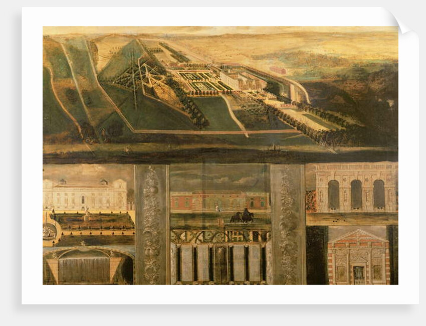 Topographical View of Wilton, c.1710 by Leonard Knyff