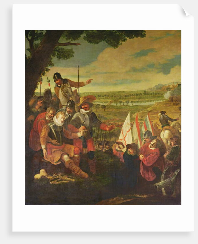 The Wounding of Sir Philip Sidney at the Battle of Zutphen, 22nd September 1586 by Flemish School