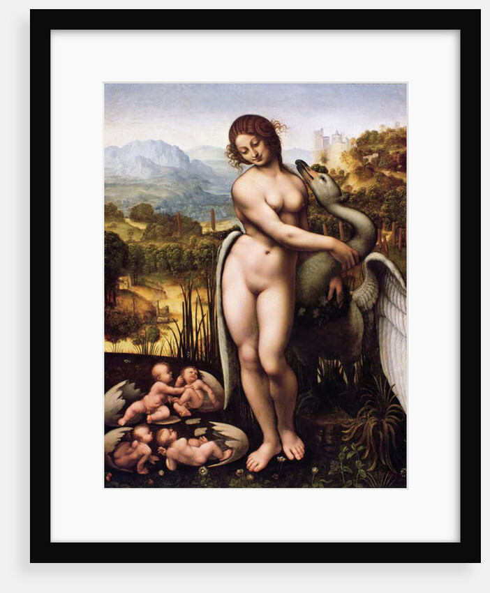 Leda and the Swan, c.1505-1510 by Cesare da Sesto