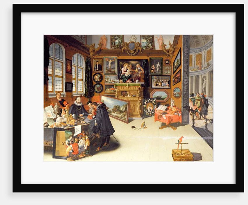Interior of a Picture Gallery by Frans II Francken