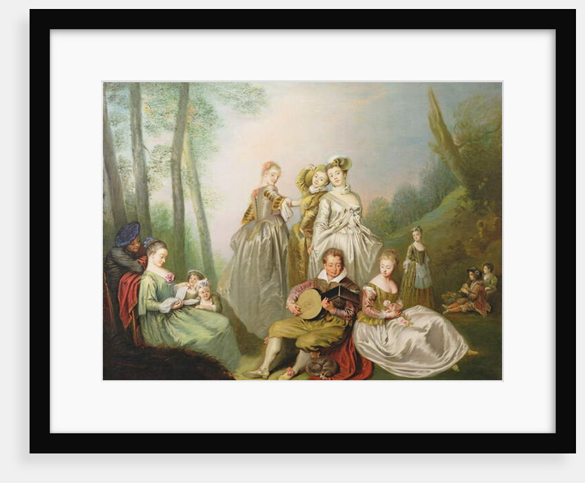 A Musical Family by Philippe Mercier