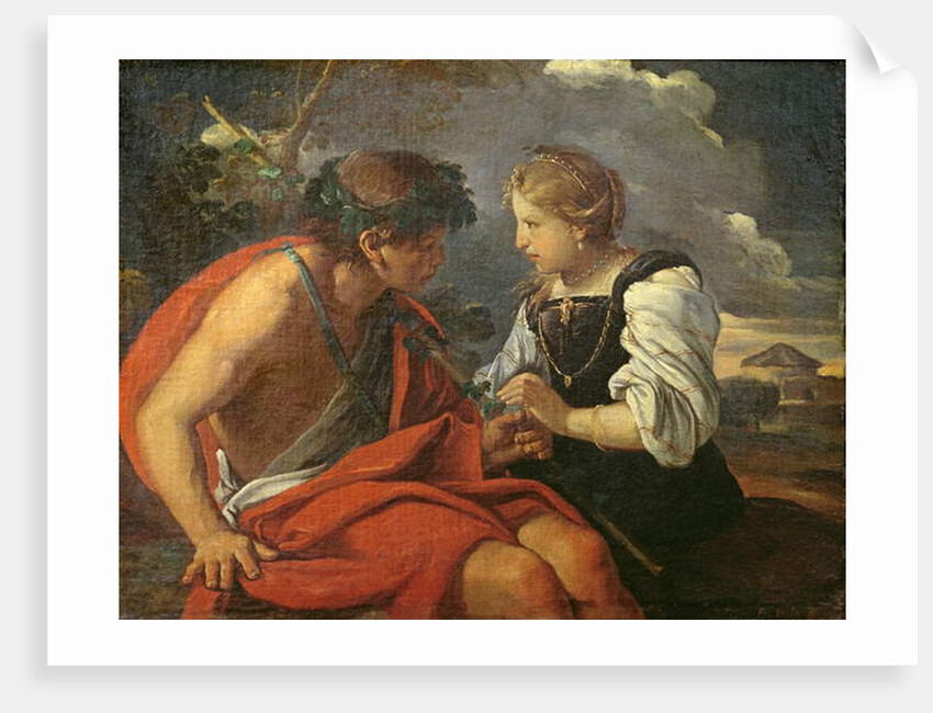 Bacchus and Ariadne by Pier Francesco Mola