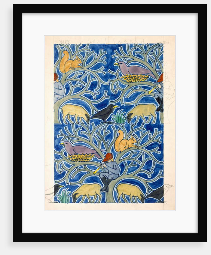 Pied Piper of the Animals by Charles Francis Annesley Voysey