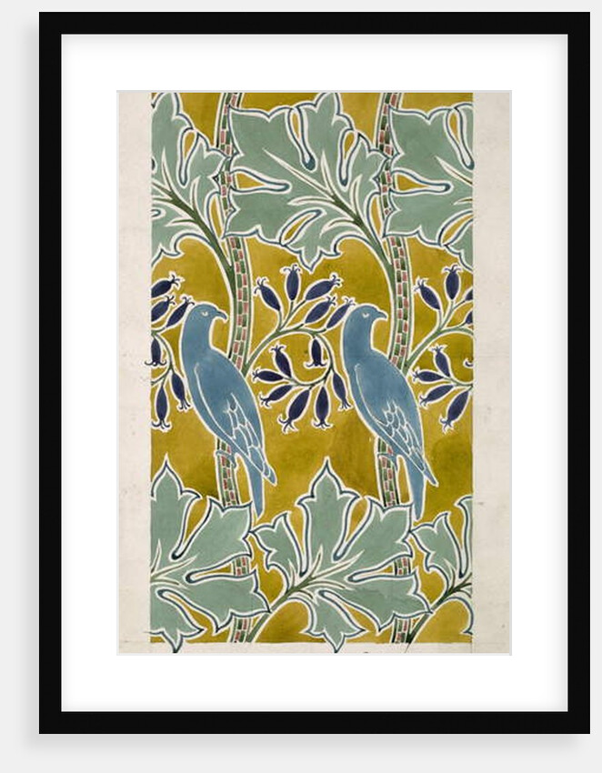 Design for 'New Silk Cloth', May 1901 by Charles Francis Annesley Voysey