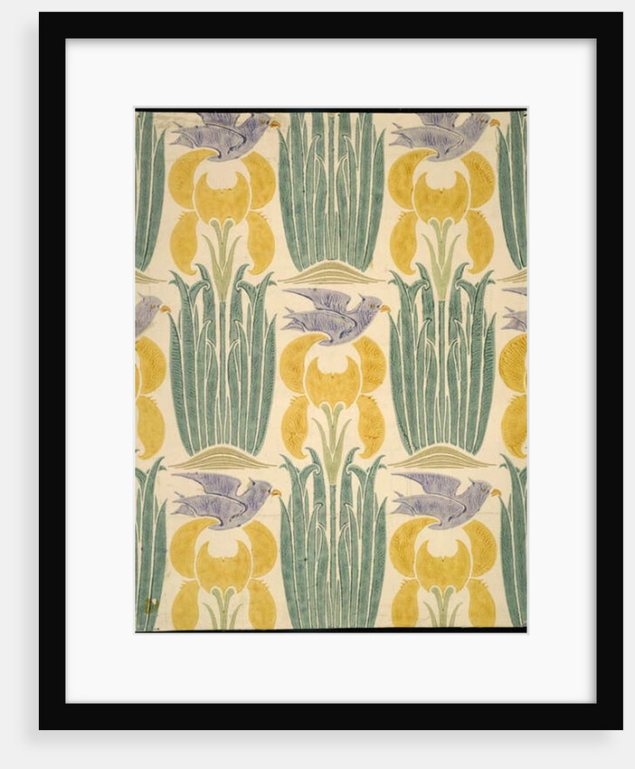 Birds and Flowers design by Charles Francis Annesley Voysey