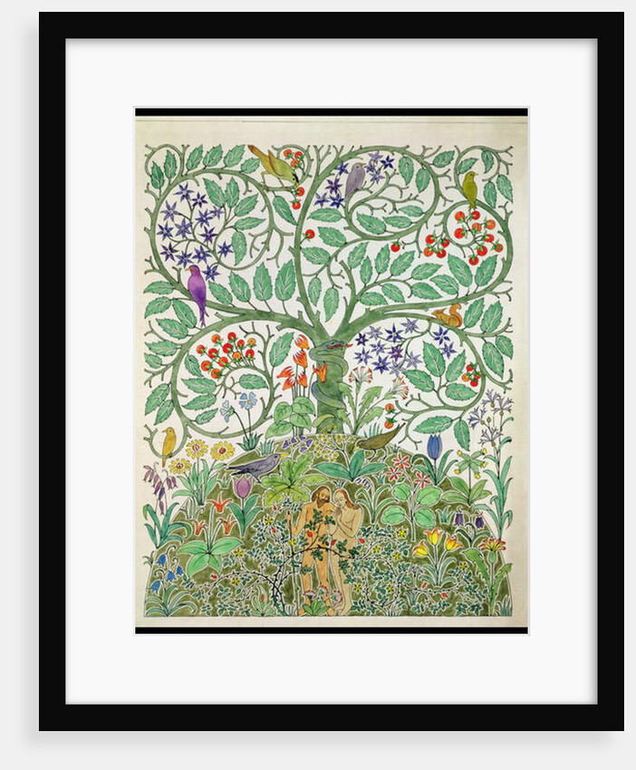 Adam and Eve design by Charles Francis Annesley Voysey