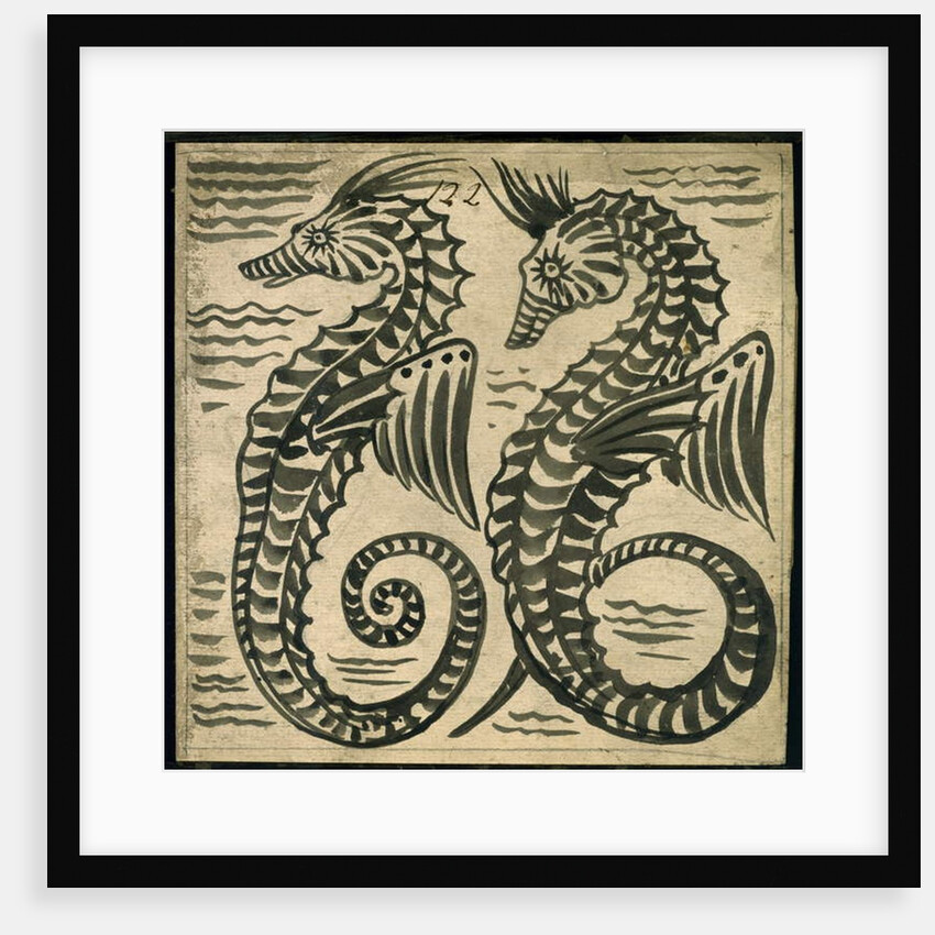 Sea-Horse by William De Morgan