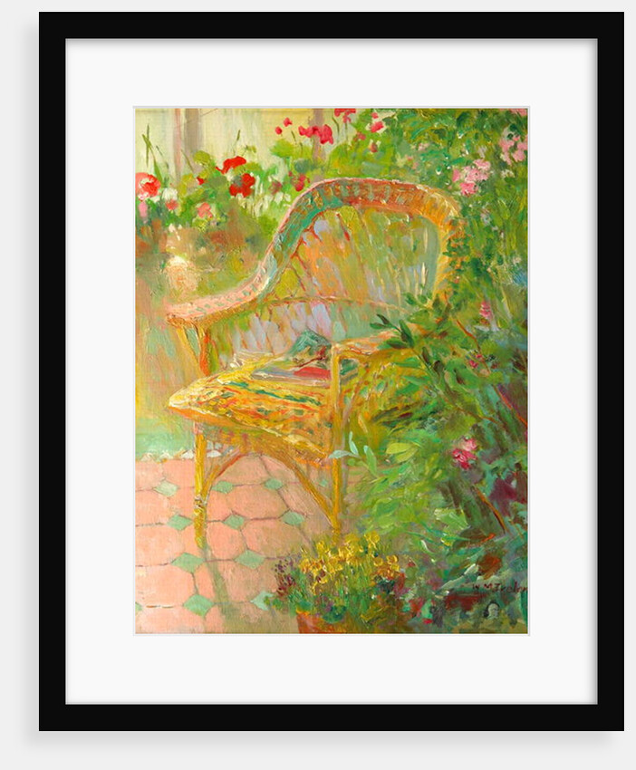 Wicker Chair, 2000 by William Ireland