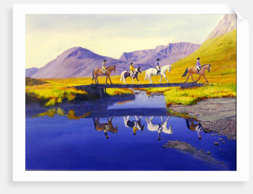 Mirror in the Cairngorms by William Ireland