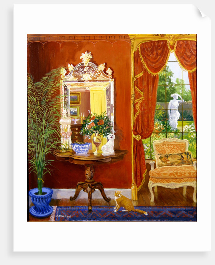 Red Hallway by William Ireland