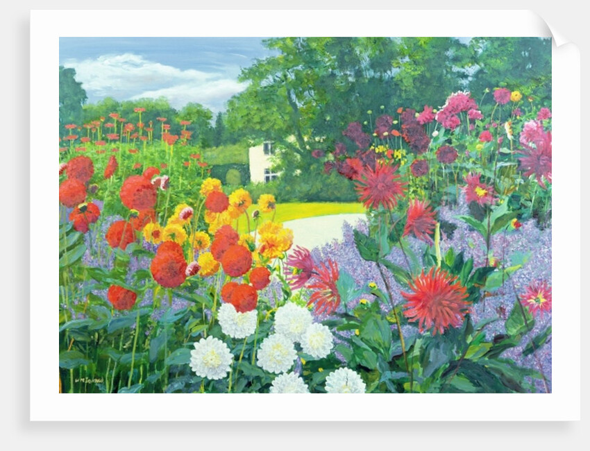 Garden and House by William Ireland