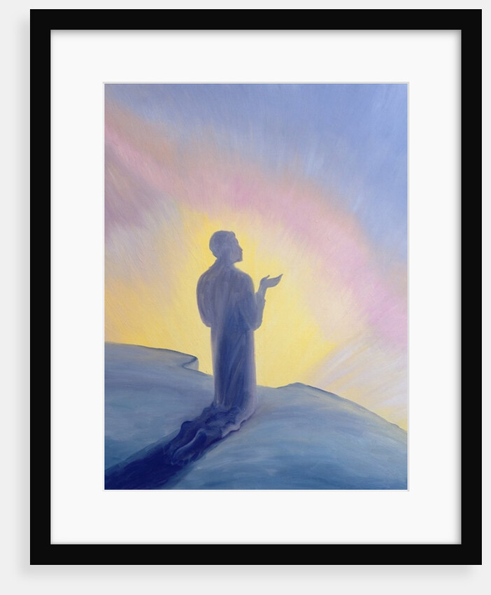 In his life on earth Jesus prayed to His Father with praise and thanks, 2001 by Elizabeth Wang