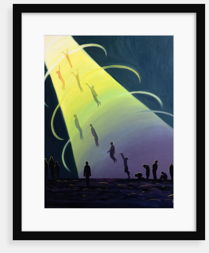The souls of Purgatory are drawn into God's bliss as soon as they can bear the brightness of His glory, 2001 by Elizabeth Wang