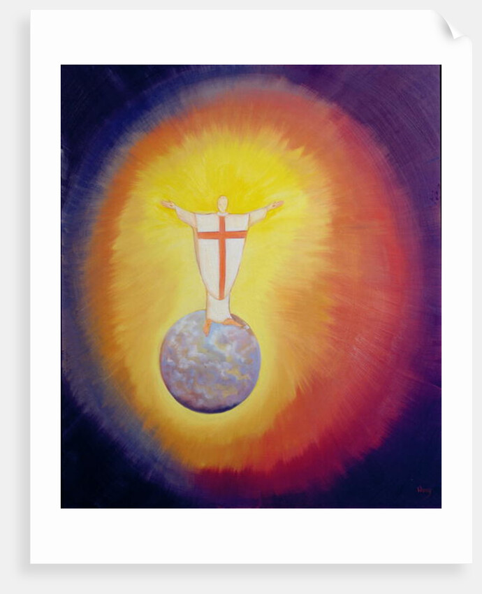 Jesus Christ is our High Priest who intercedes for us to the Father at every Mass, 2000 by Elizabeth Wang