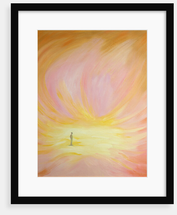 The soul purified through grace by prayer, penance and acts of charity is like a bright, beautiful chamber, 2001 by Elizabeth Wang