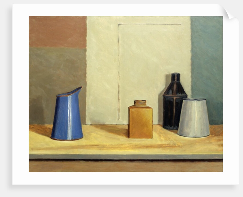 Blue Jug Alone by William Packer
