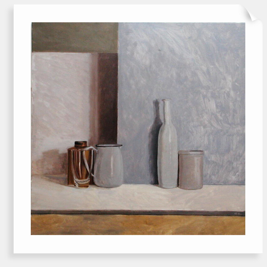 Pale Grey and Blue by William Packer