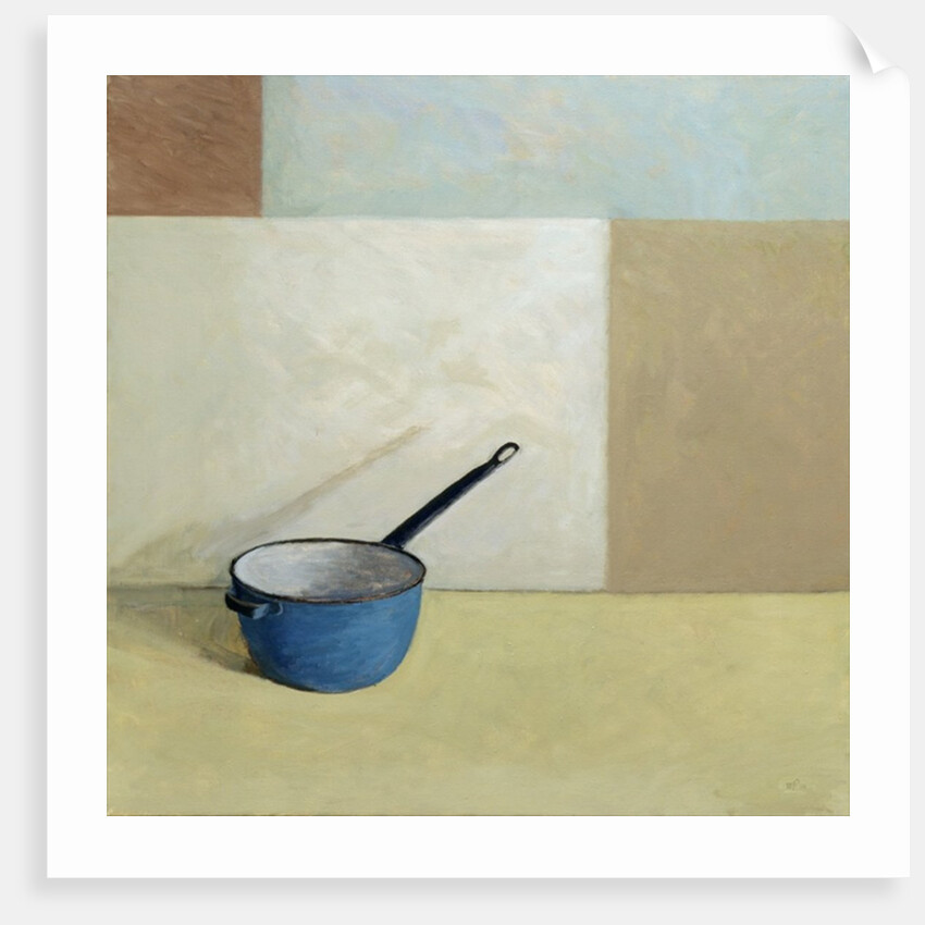 Blue Saucepan by William Packer
