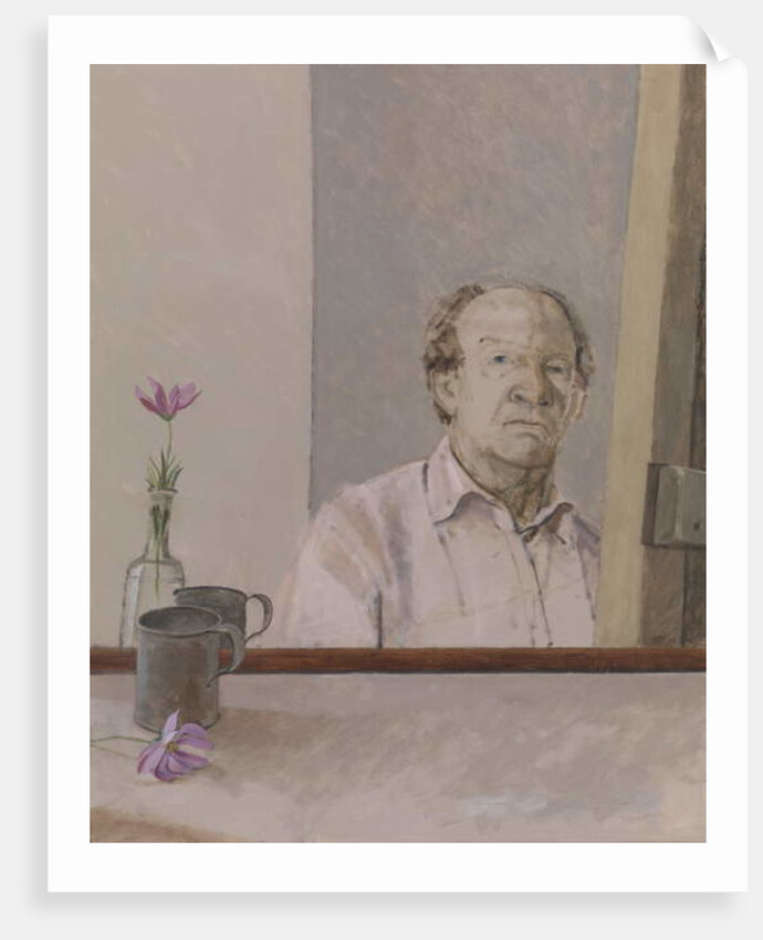 Self Portrait With Mug, 2009 by William Packer