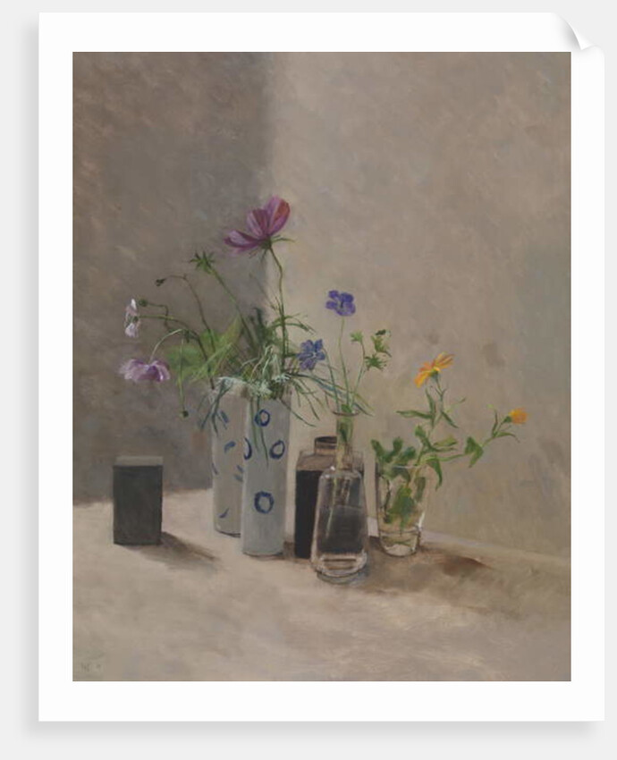 Pink Orange Black by William Packer