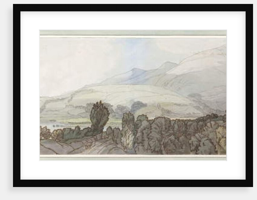 Lake of Coniston, 1786 by Francis Towne