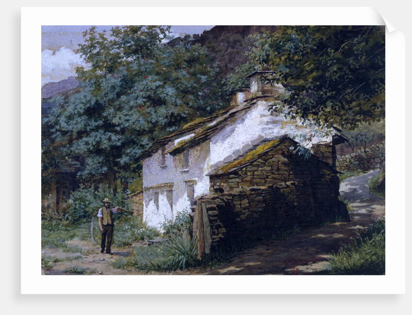 Easedale Cottage, 1882 by George Sheridan Knowles