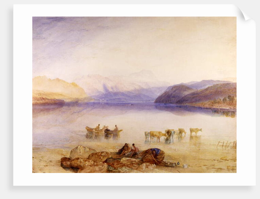 Ullswater, Cumberland, c.1835 by Joseph Mallord William Turner