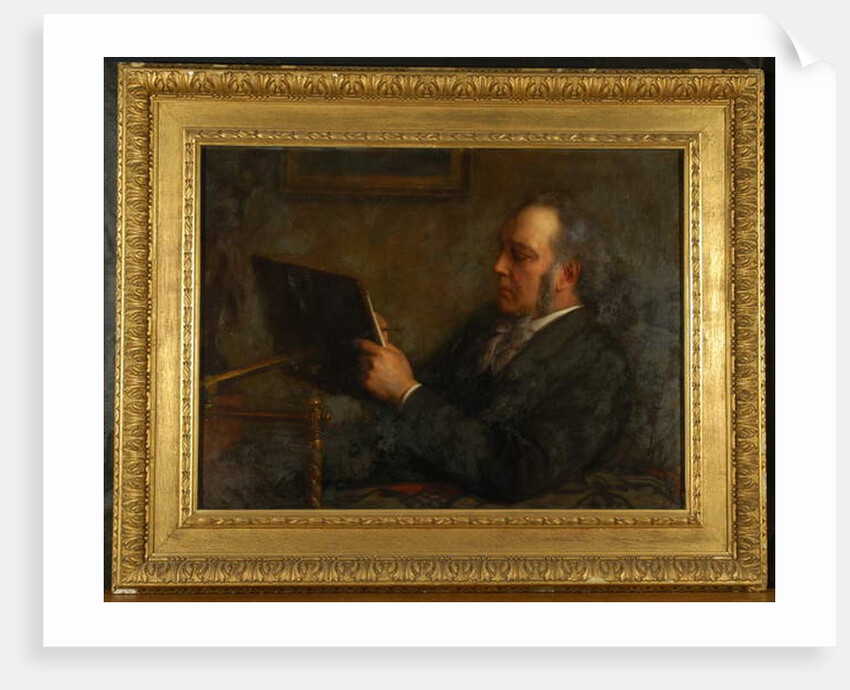 Portrait of Rev. Stopford Brooke, c.1890s by English School