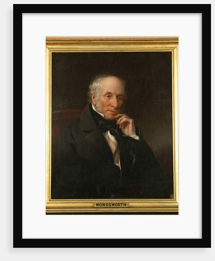 Portrait of William Wordsworth, 1844 by Samuel Crosthwaite