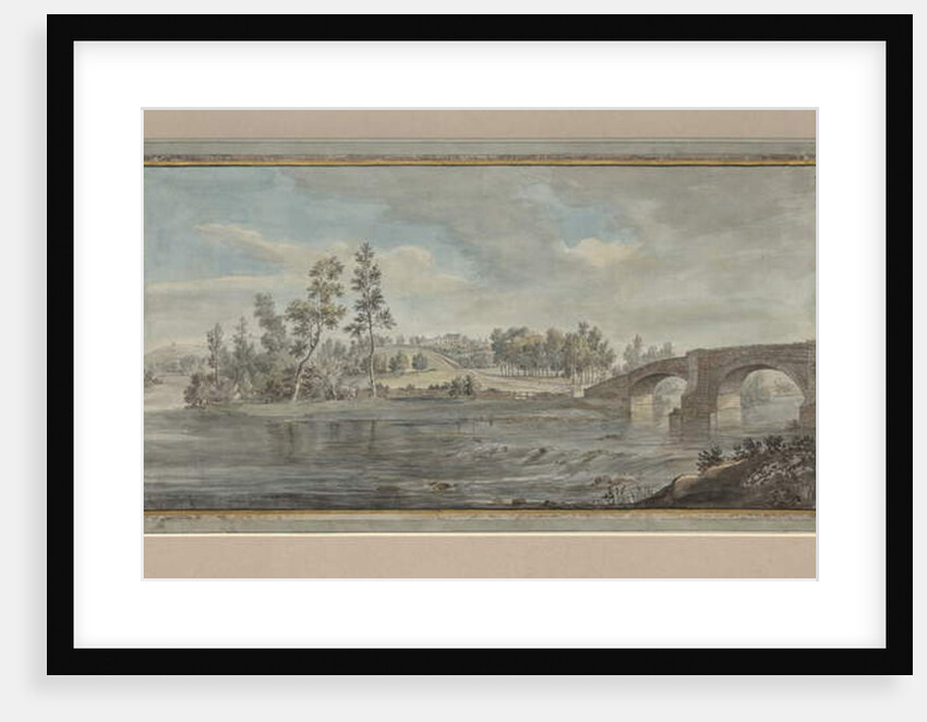 Ouze Bridge, Armathwaite, c.1770-80 by Lady Mary Lowther