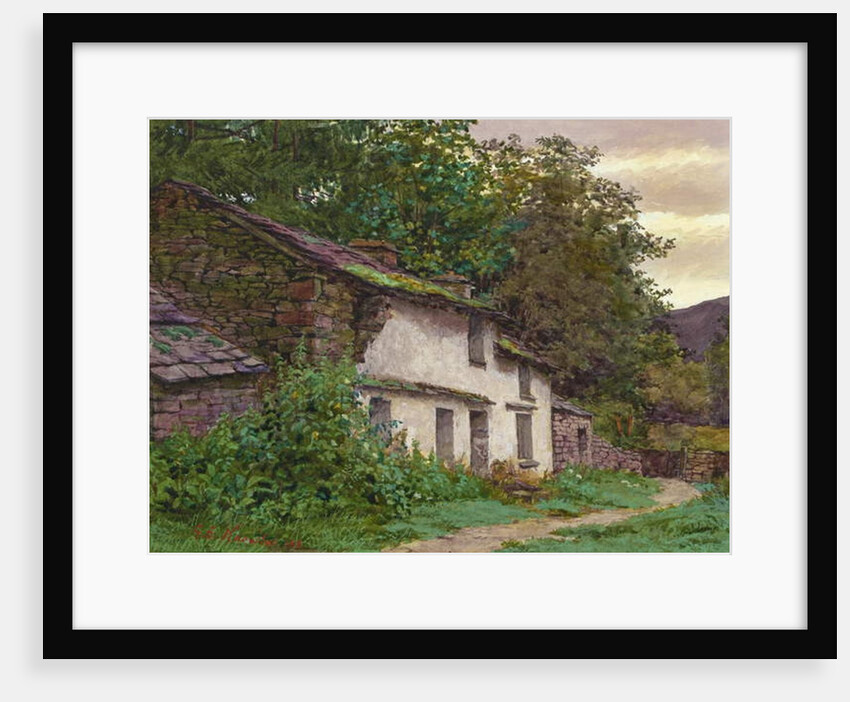 Easedale Cottage, 1882 by George Sheridan Knowles