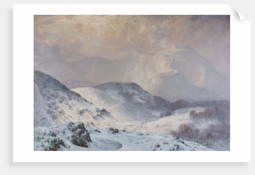 Winter at Malvern, Worcestershire by Harry William Adams