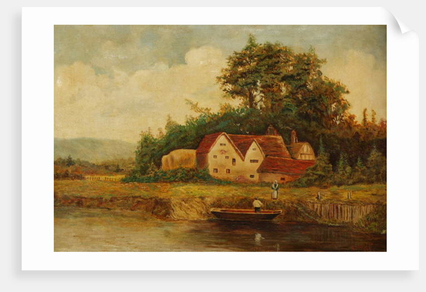 A Worcestershire Mill, 1897 by Edward Austin