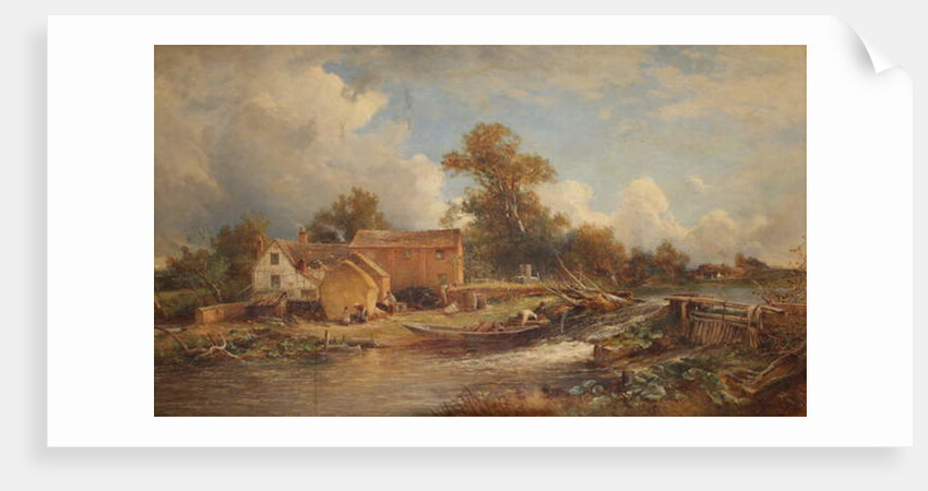 Forge Mill, River Tame, 1888 by David Bates