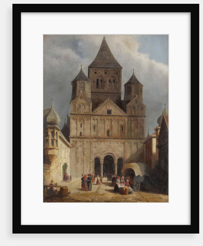 View of Marmoutier, Bas-Rhin, France by George Row Clarke