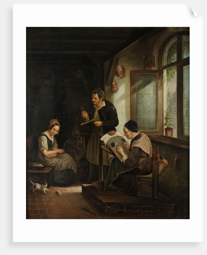 Lacemakers by Julius Ehrke