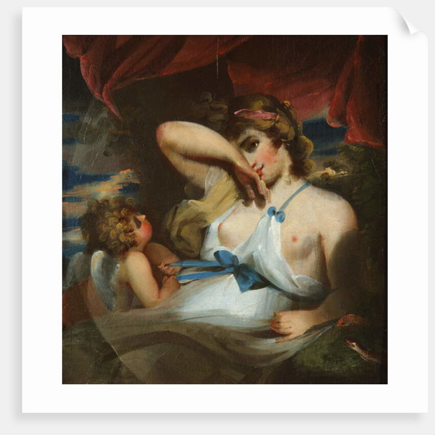 Goddess and Cupid by William Etty